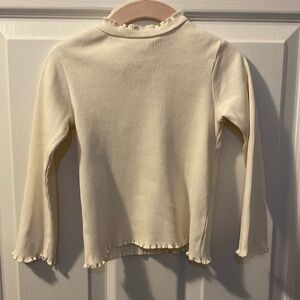 Zara kids cream color polo shirt size 2-3 years